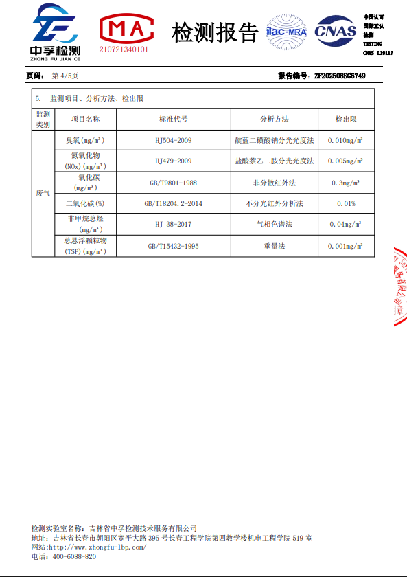檢測(cè)報(bào)告