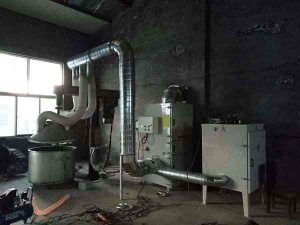 涂料攪拌粉塵除塵案例